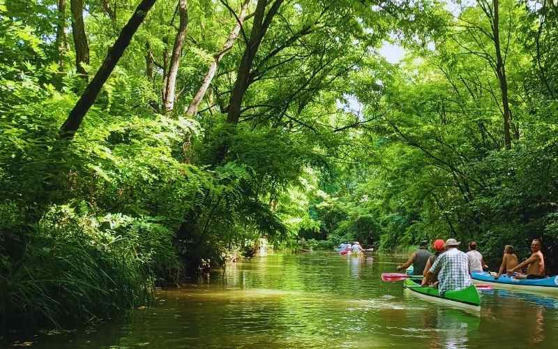 Többnapos kenutúra az Öreg-Túron